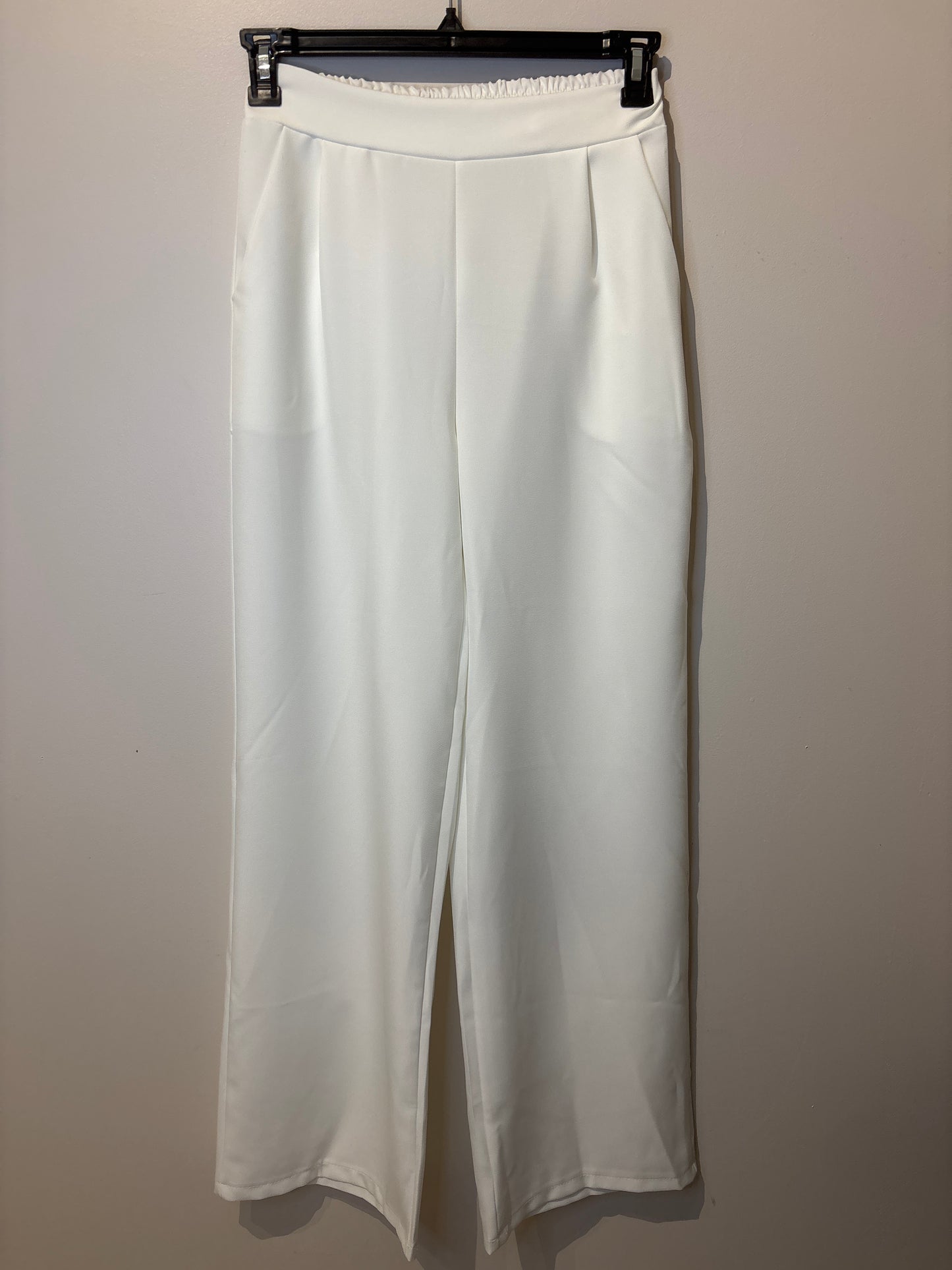 Pantalon droit blanc