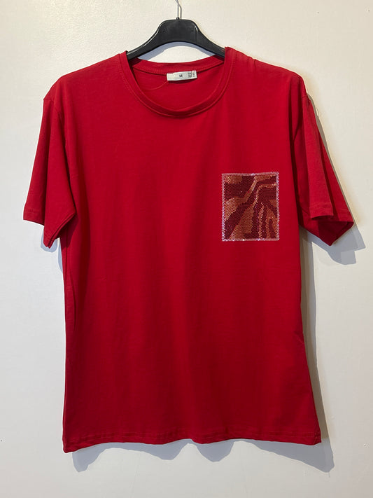 Teeshirt rouge